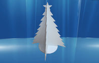 Quảng cáo Bảng quảng cáo mô hình hiển thị với hình cây thông Giáng sinh