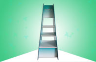 2-mặt POP sóng tông hiển thị Ladder Shape với kệ / kim loại móc