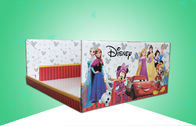 Stackable Heavy Duty Cardboard Khay hiển thị / khay PDQ dưới thương hiệu Disney