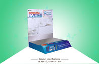 Bespoke PP Lamination Cardboard Màn hình hiển thị cho máy tiệt trùng UV