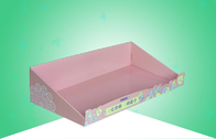 Màn hình trên quầy các tông có thể tái chế để quảng cáo miếng bông trang điểm Hello Kitty