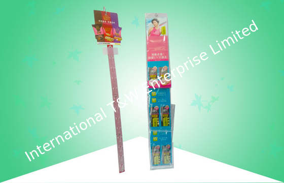 Mua Móc áo nhựa Hiển thị các tông đứng với kệ / túi nhỏ online manufacture