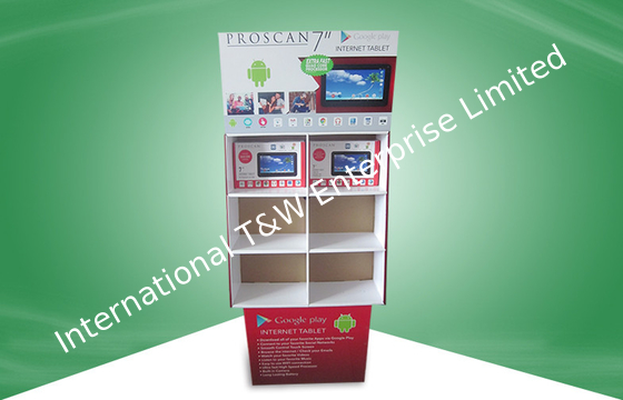 Giá tốt. 6 Cell portable display stands , cardboard display shelves Promote Ipad / Electronic Products trực tuyến