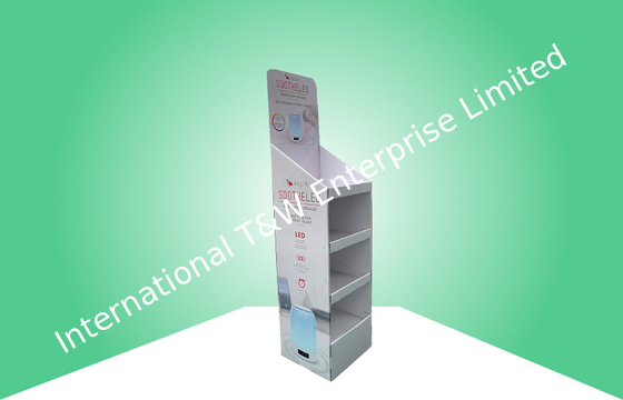 Giá tốt. Màn hình sàn POS bằng bìa cứng chắc chắn 4 giá để bán máy chống ồn trực tuyến