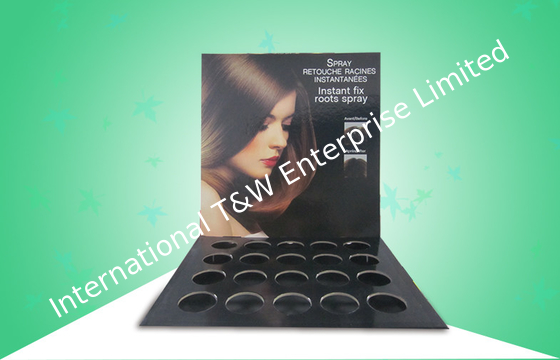 Giá tốt. Glossy CMKY Printing Cardboard Countertop Displays For Displaying Haircare Products trực tuyến