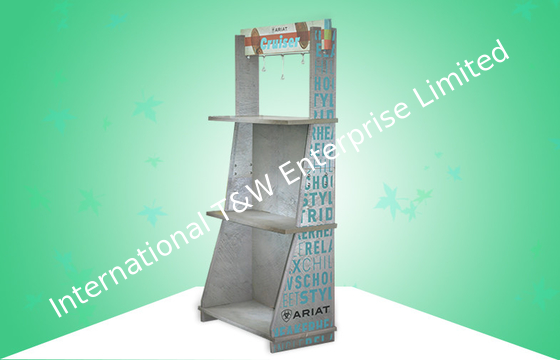 Giá tốt. Heavy-duty Falconboard/ Honeycomb Board Free Standing Display Units For Selling Sports Shoes trực tuyến