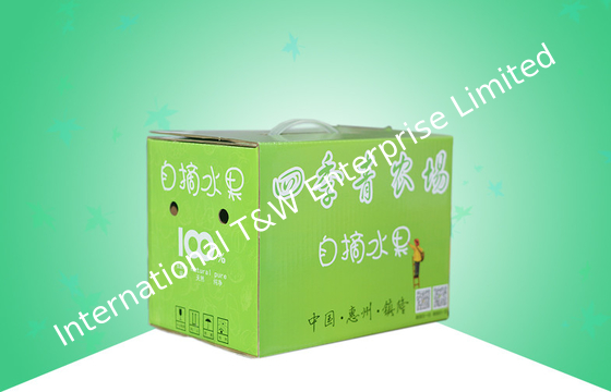 Giá tốt. Recyclable Enviromental Paper Packaging Boxes , Portable Fruit Corrugated Paper Box trực tuyến