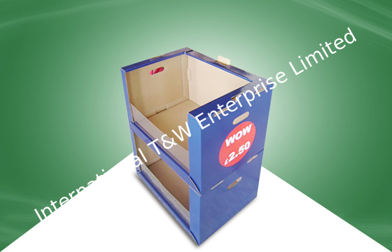 Giá tốt. Điểm bán hàng Cardboard Dump Bin Display Box Hiển thị Đơn vị cho Đồ chơi trực tuyến
