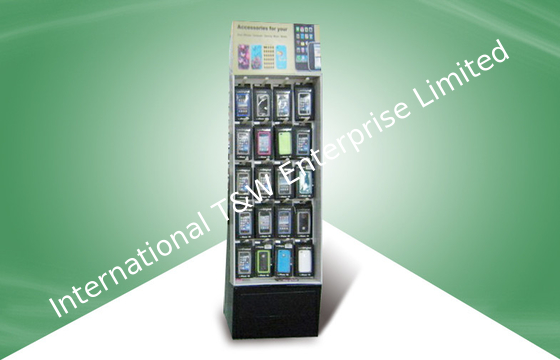 Giá tốt. Shop Cardboard Product Floor Display Stands With Hook For Ipone / Ipad trực tuyến