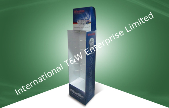 Giá tốt. Floor Stand Show Pos Cardboard Displays For Led Light , Sgs / Iso / Rohs trực tuyến