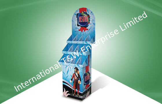 Giá tốt. Promotional Shop Product floor standing display units , Cardboard Wine Display Units trực tuyến