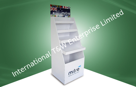 Giá tốt. 5 Shelf Cardboard Display Stands , Free Standing Cardboard Displays For Mixture Products trực tuyến