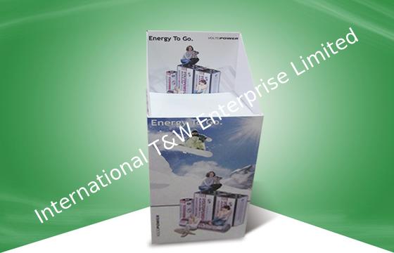 Giá tốt. Free Standing Units Cardboard Dump Bins For Retail Electronic Products trực tuyến