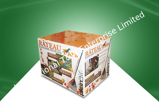 Giá tốt. Full Color Flexo Pring Cardboard Dump Bins Cardboard Display Units for Market trực tuyến