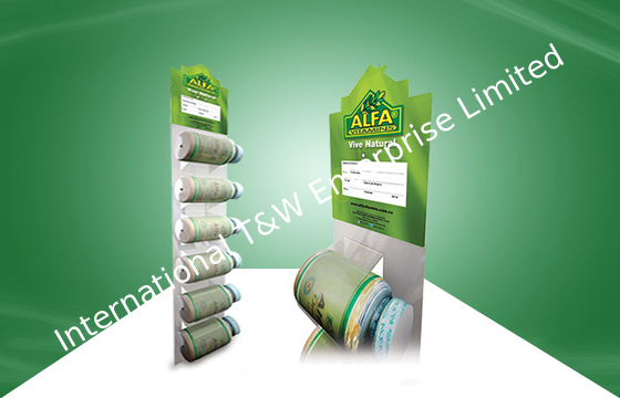 Giá tốt. Pharmacy Store Cardboard Power Wing Display Pallet Shelf for Healthcare Products trực tuyến