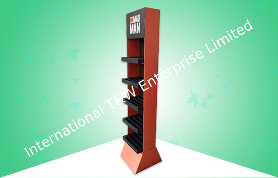 Giá tốt. Mắt ổn định - Bắt các tông POS Hiển thị 5 kệ để quảng bá các mặt hàng khác nhau trực tuyến