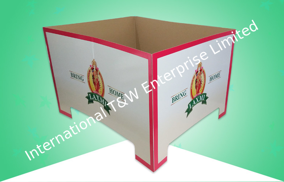 Wal - Mart Full Size Pallet Hiển thị Váy, Pallet Hiển thị bán lẻ cho thực phẩm / đồ ăn nhẹ