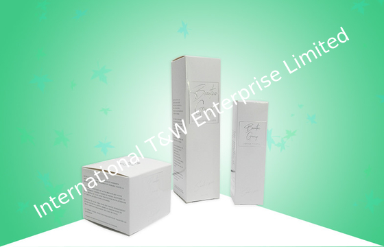 Giá tốt. Hộp đóng gói giấy tùy chỉnh 350GSM với quy trình in nổi nóng bạc trực tuyến