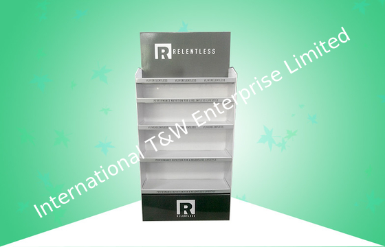 Giá tốt. 5 Kệ POP Hiển thị các tông đứng CMYK In offset cho các mặt hàng / trang phục chăm sóc sức khỏe trực tuyến