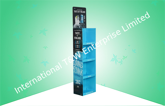 Giá tốt. 4 kệ nặng Các tông màn hình POS Hiển thị lâu dài với các thanh hỗ trợ trực tuyến