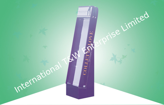 Giá tốt. 350gsm CCNB Móc kim loại sáng bóng Màn hình hiển thị các tông POS trực tuyến