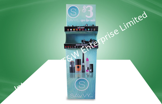 Giá tốt. Two Tier Double Face Show Food Display Stands 4 Colors Offset Printing trực tuyến