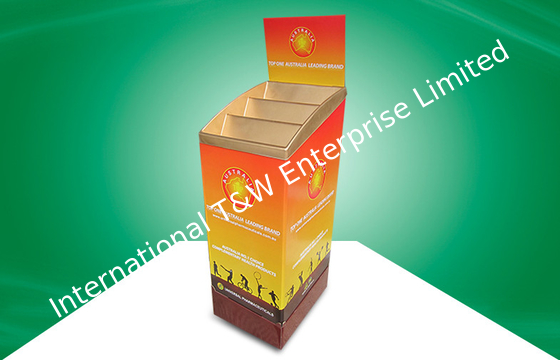 Giá tốt. Strong Custom 3 Tier POP Cardboard Dump Bins  UV Coating With 4color CMKY Offset Printing trực tuyến