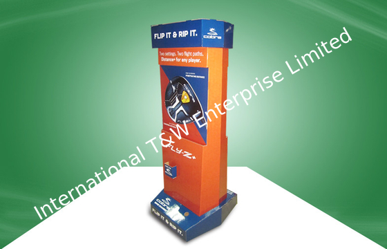 Giá tốt. Lanimation Golf Pole Corrugated Cardboard Display Stands With Eye - catching Design trực tuyến
