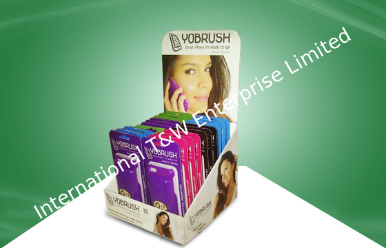 Giá tốt. Custom Mobile Case Cardboard Countertop Display With 4 Colors Environmental Offset Printing trực tuyến