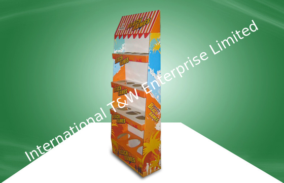 Giá tốt. Eye - catching durable Cardboard Display Stands For Sport Products , customized Size trực tuyến