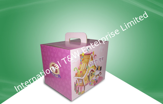 Giá tốt. Small Recyclable Corrugated Paper Food Packaging Boxes OEM / ODM with PET Sheet trực tuyến