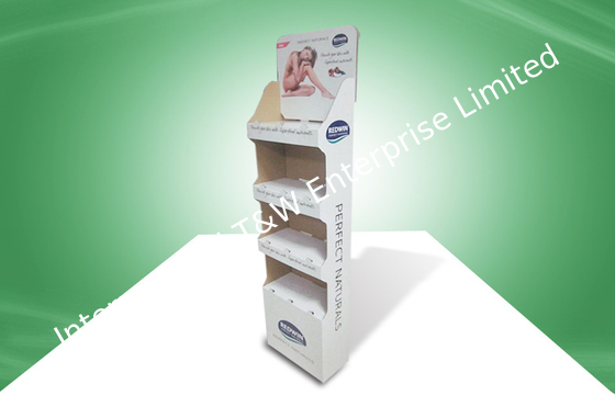 Giá tốt. POS Cardboard hiển thị bán lẻ cho các sản phẩm chăm sóc da với thiết kế dễ dàng lắp ráp trực tuyến